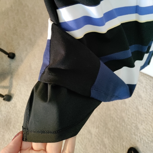 WHITE HOUSE BLACK MARKET Womens Size 4 Striped Sleeveless career dress - Picture 6 of 9